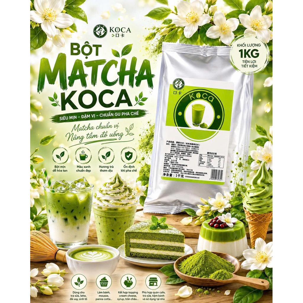 BỘT MATCHA KOCA