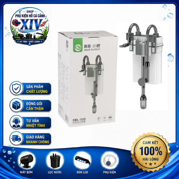 Lọc Treo XBL Có Hút Mặt Xiaoli Sunsun XBL300 XBL400 XBL500 XBL600 Cho Hồ Cá Thủy Sinh