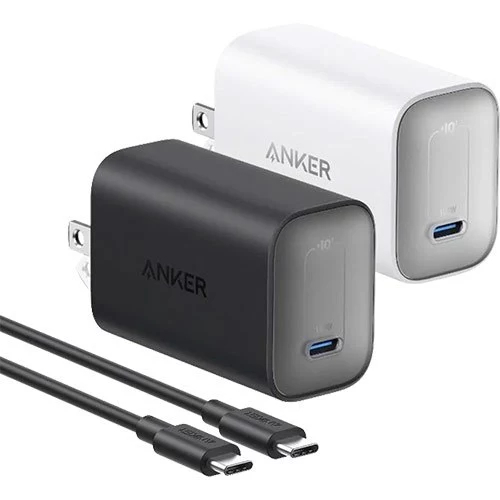 Củ sạc nhanh Anker Nano 100W B2679 chân gập kèm dây cáp C to C cho laptop máy tính bảng điện thoại -