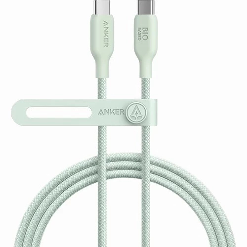 Cáp Sạc Anker 543 USB-C sang USB-C 0.9m Nylon Sinh Học A80E5 Chính Hãng - Bảo Hành 18 Tháng Lỗi 1 Đổ