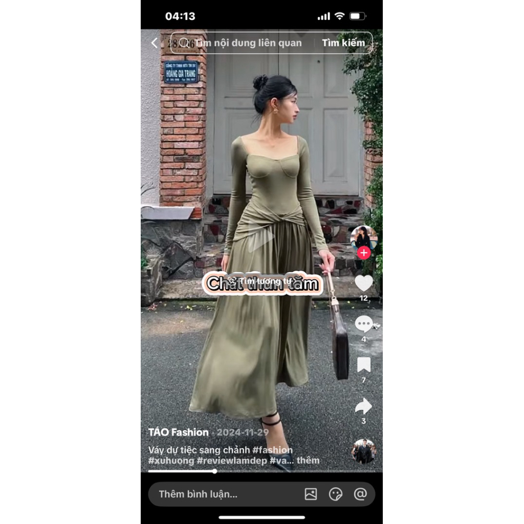 Pass Đầm Mio Lady (thun tăm) Tôn dáng Size S