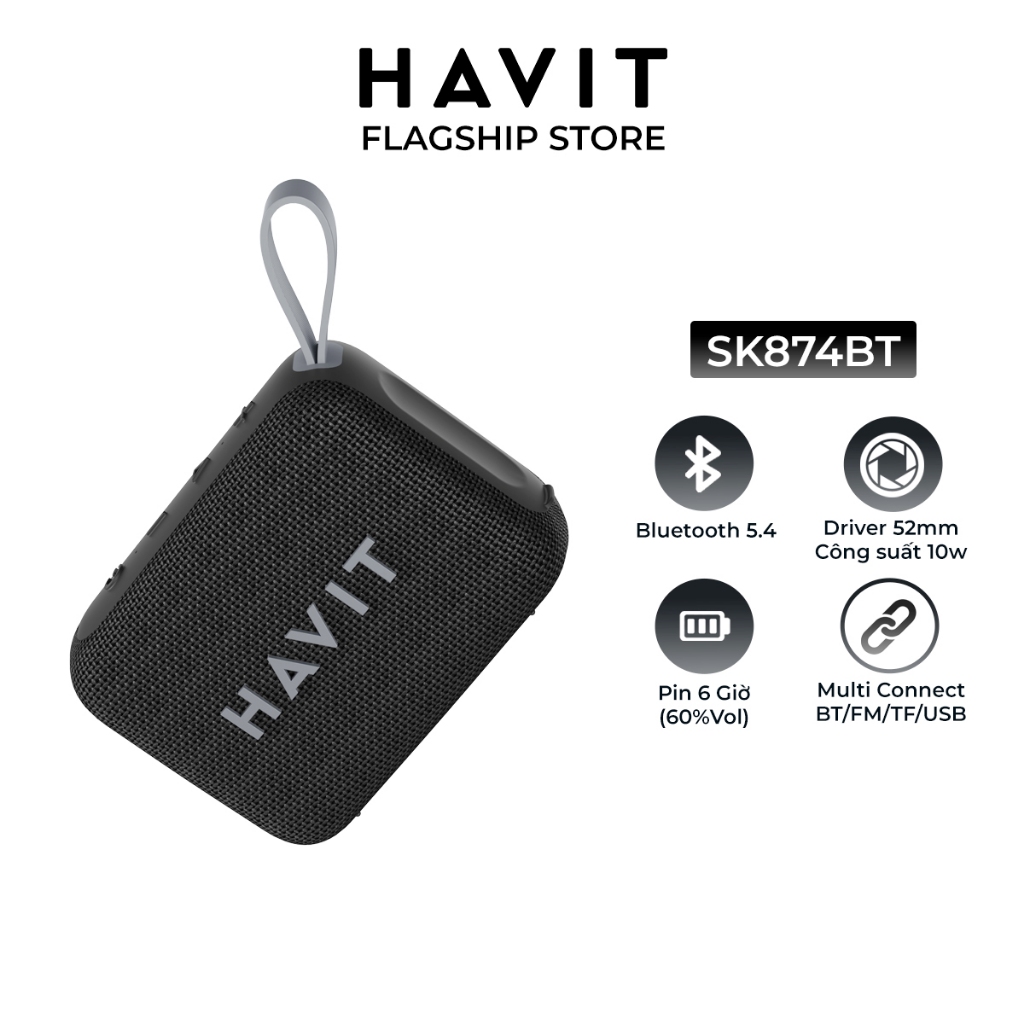 Loa Bluetooth Havit SK874BT Công Suất 10W | Loa Di Động Multi Connect | Bluetooth 5.4