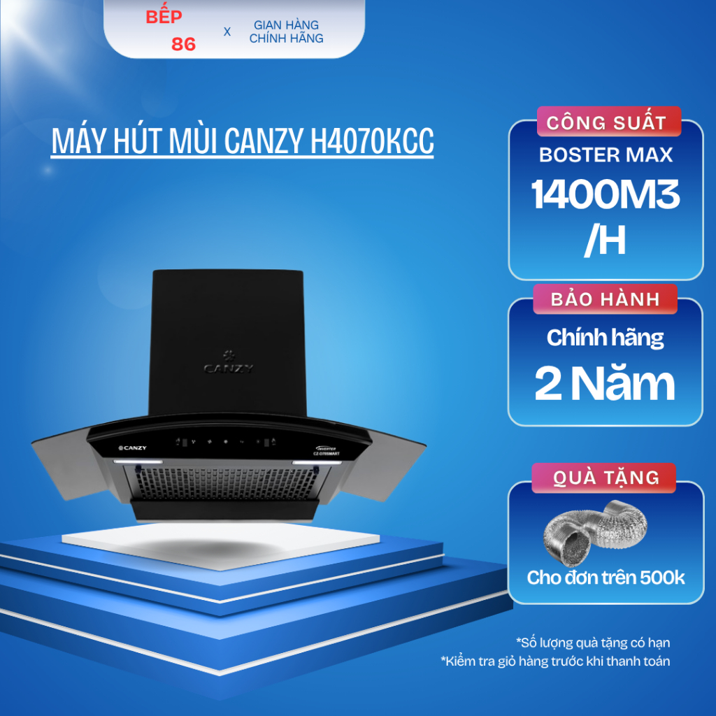 Máy hút mùi CANZY H4070KCC