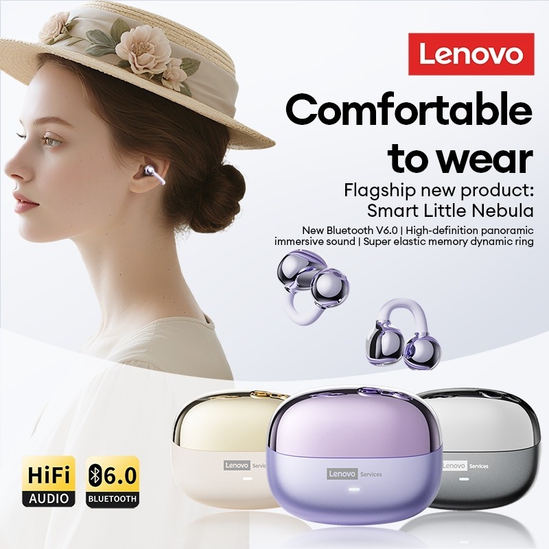 Tai nghe Bluetooth Lenovo LE302 IPX5 chống nước, âm thanh HiFi, thoải mái khi tập thể dục | BigBuy360 - bigbuy360.vn