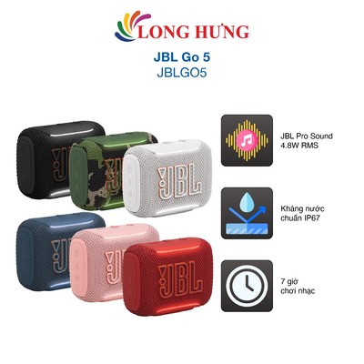 Loa Bluetooth JBL Go 5 JBLGO5 - Hàng chính hãng