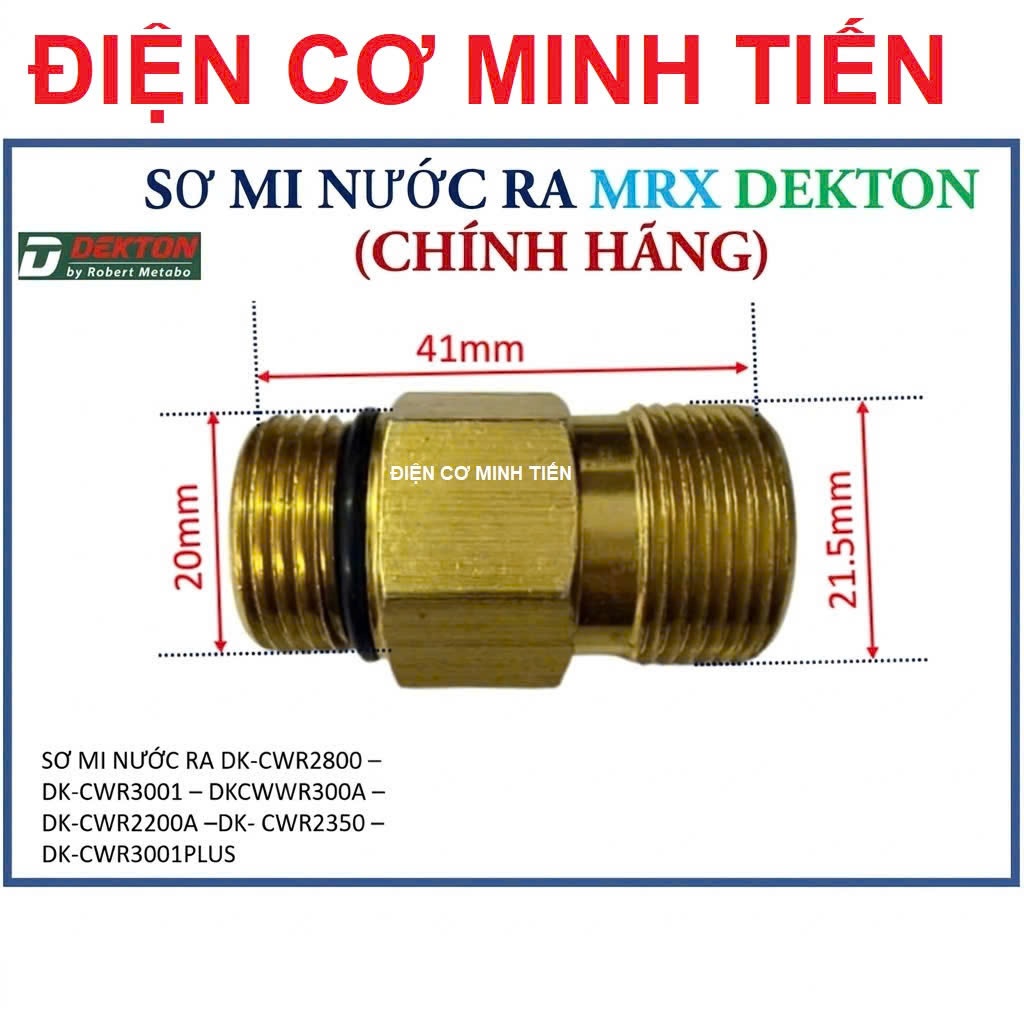 DEKTON - SƠ MI NƯỚC RA DK-CWR2800 –  DK-CWR3001 – DKCWWR300A –  DK-CWR2200A –DK- CWR2350 –  DK-CWR30