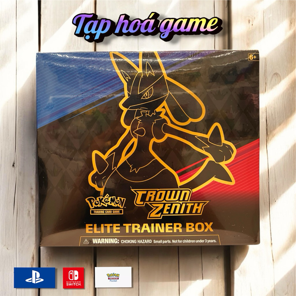 [ Chính hãng ] Pokemon TCG : Crown Zenith Elite Trainer Box