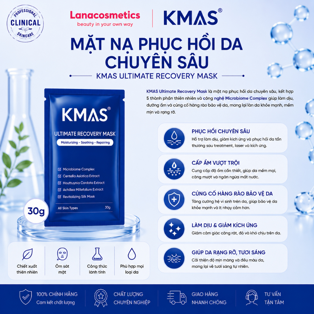 Mặt nạ Kmas Ultimate Recovery Mask - 30g
