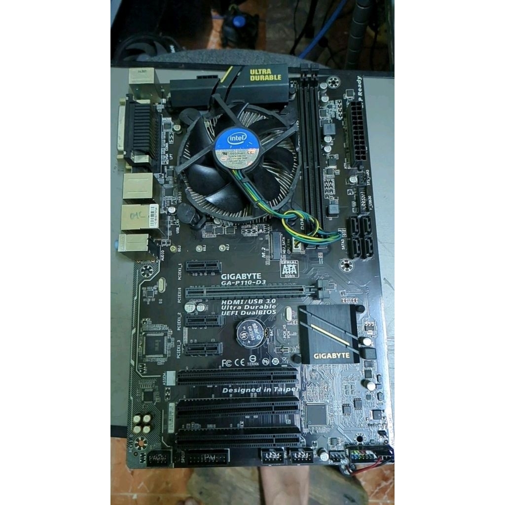 combo main h110, chip i3 6100