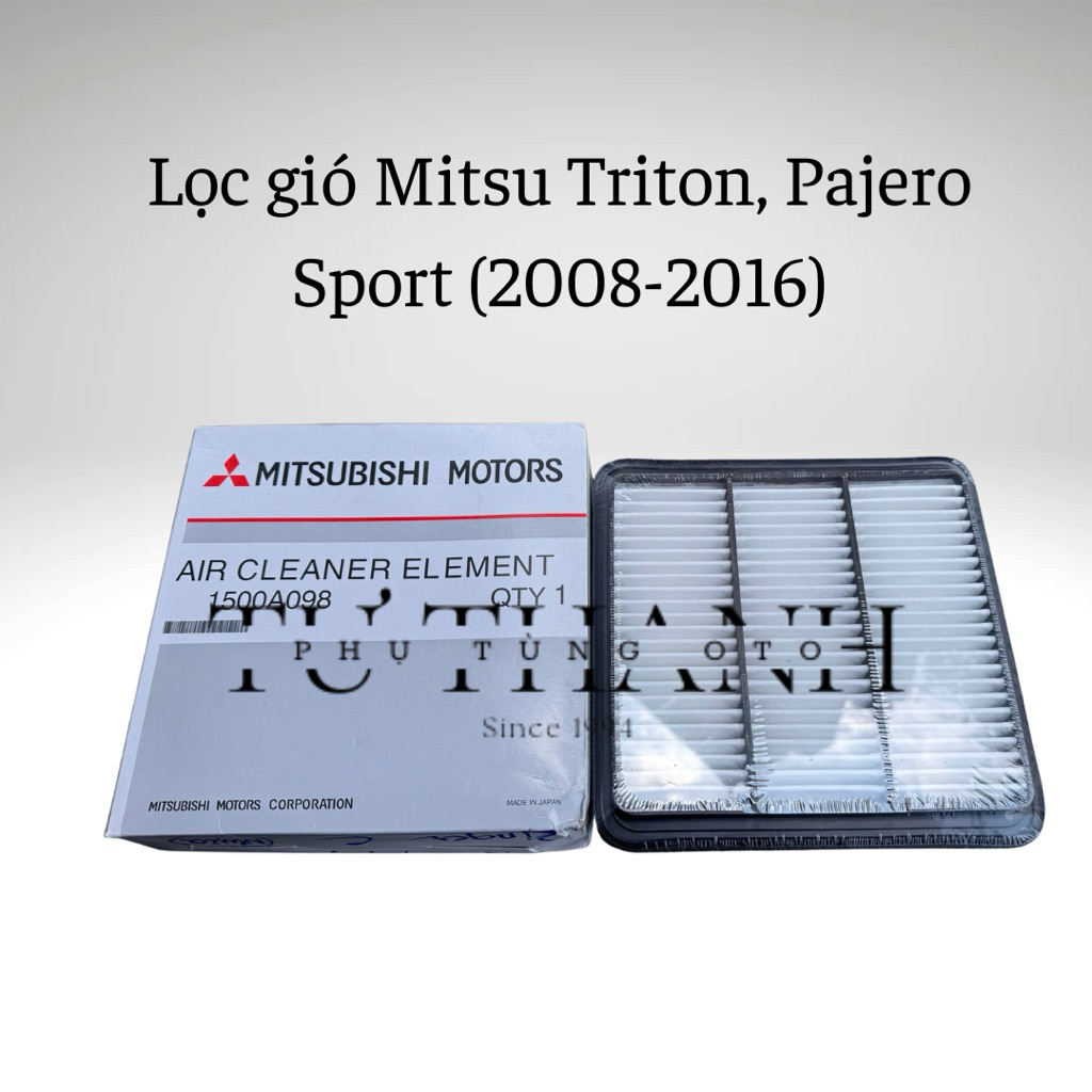 Lọc gió Mitsu Triton, Pajero Sport (2008-2016)