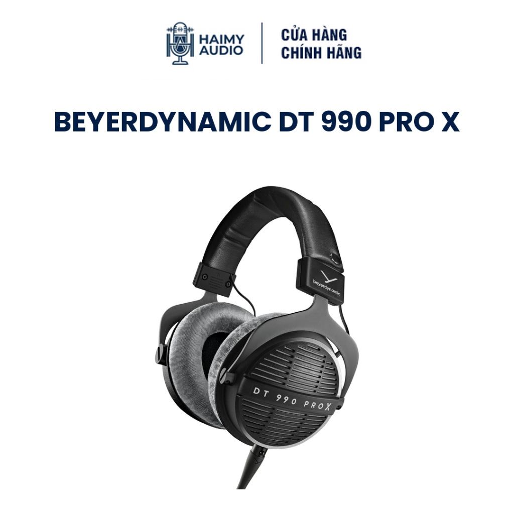 Tai Nghe Kiểm Âm Beyerdynamic DT 990 Pro X 48 Ohm - Chụp Tai Open-Back, Made in Germany | Chính Hãng