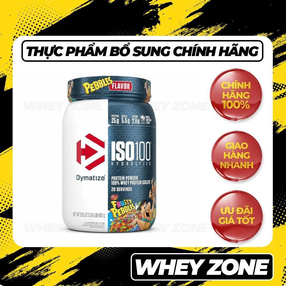 ISO100 Whey Protein Isolate Hydrolyzed 1.5LBS