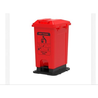 Combo 3 thùng rác phân loại 60l
