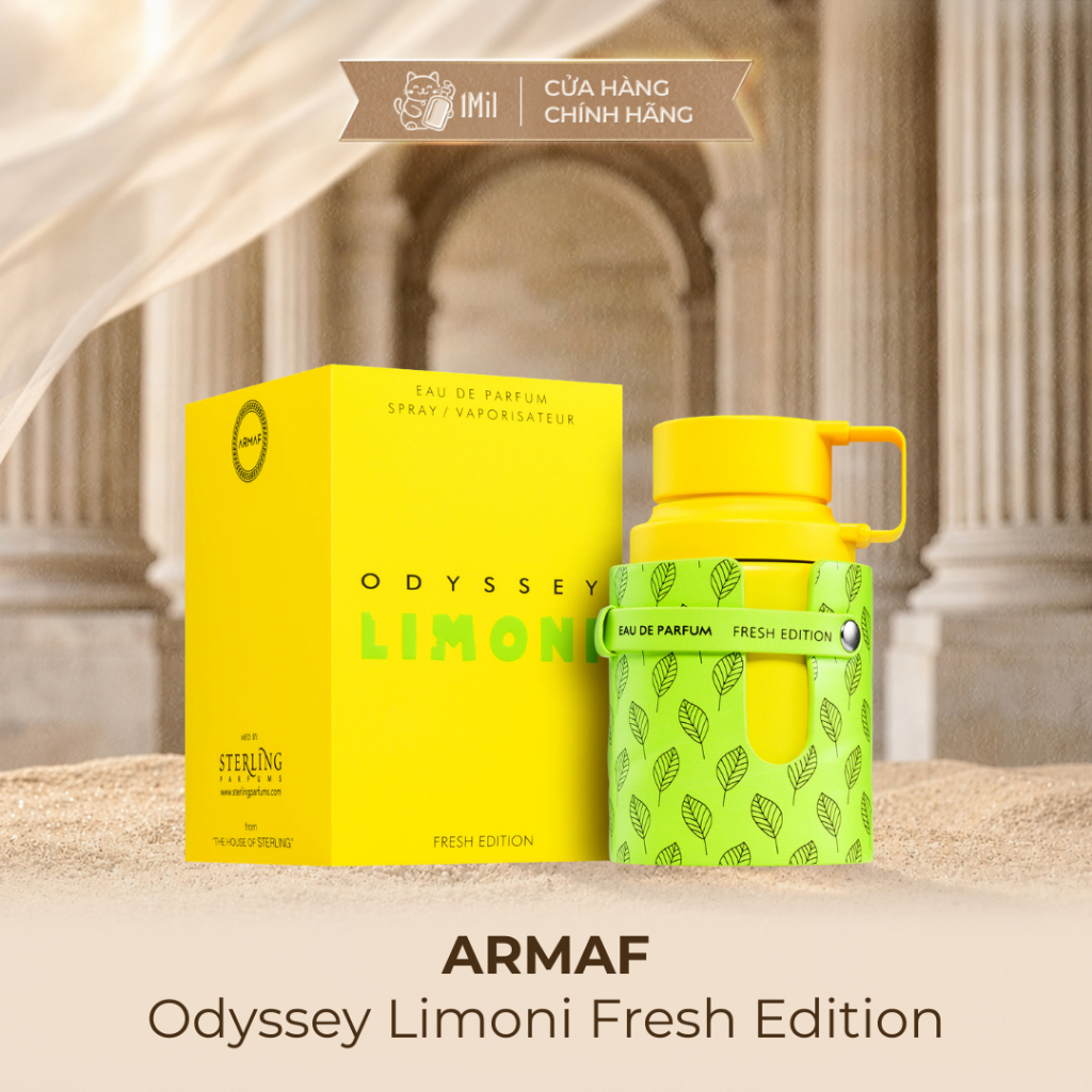 [1MIL] [Hỏa tốc HCM] Nước hoa unisex Armaf Odyssey Limoni Fresh Edition 100ml / 60ml