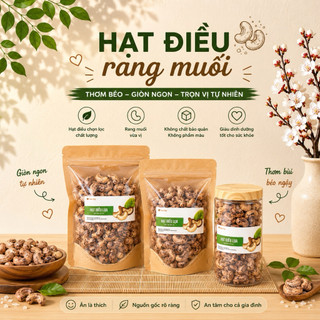 Hạt Điều Rang Muối | Đặc sản Đà Lạt