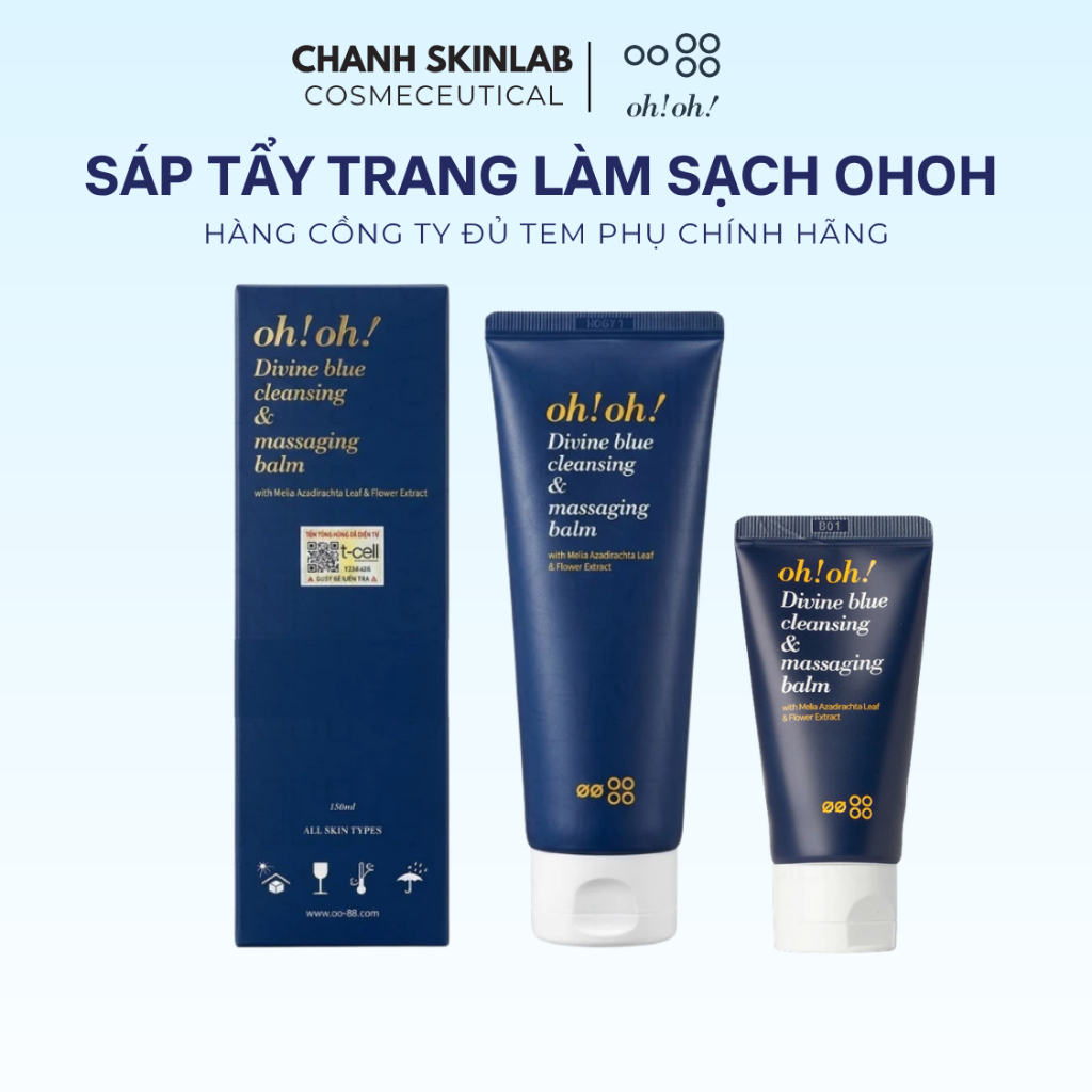 Sáp Tẩy Trang OhOh 30ml 150ML | CHANH COSMETICS
