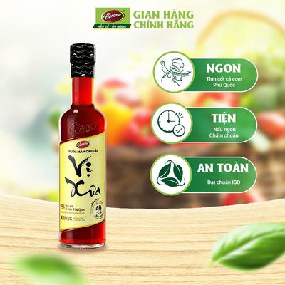 Nước mắm cao cấp Vị Xưa Barona  40 độ đạm 250ml