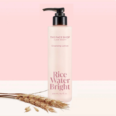 [SALE] Sữa Tẩy Trang THEFACESHOP Sạch Da RICE WATER BRIGHT FACIAL CLEANSING 200ml