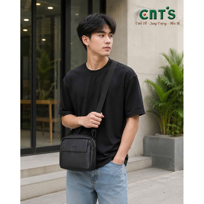 Túi đeo chéo da nam nữ thời trang CNT TĐX 82