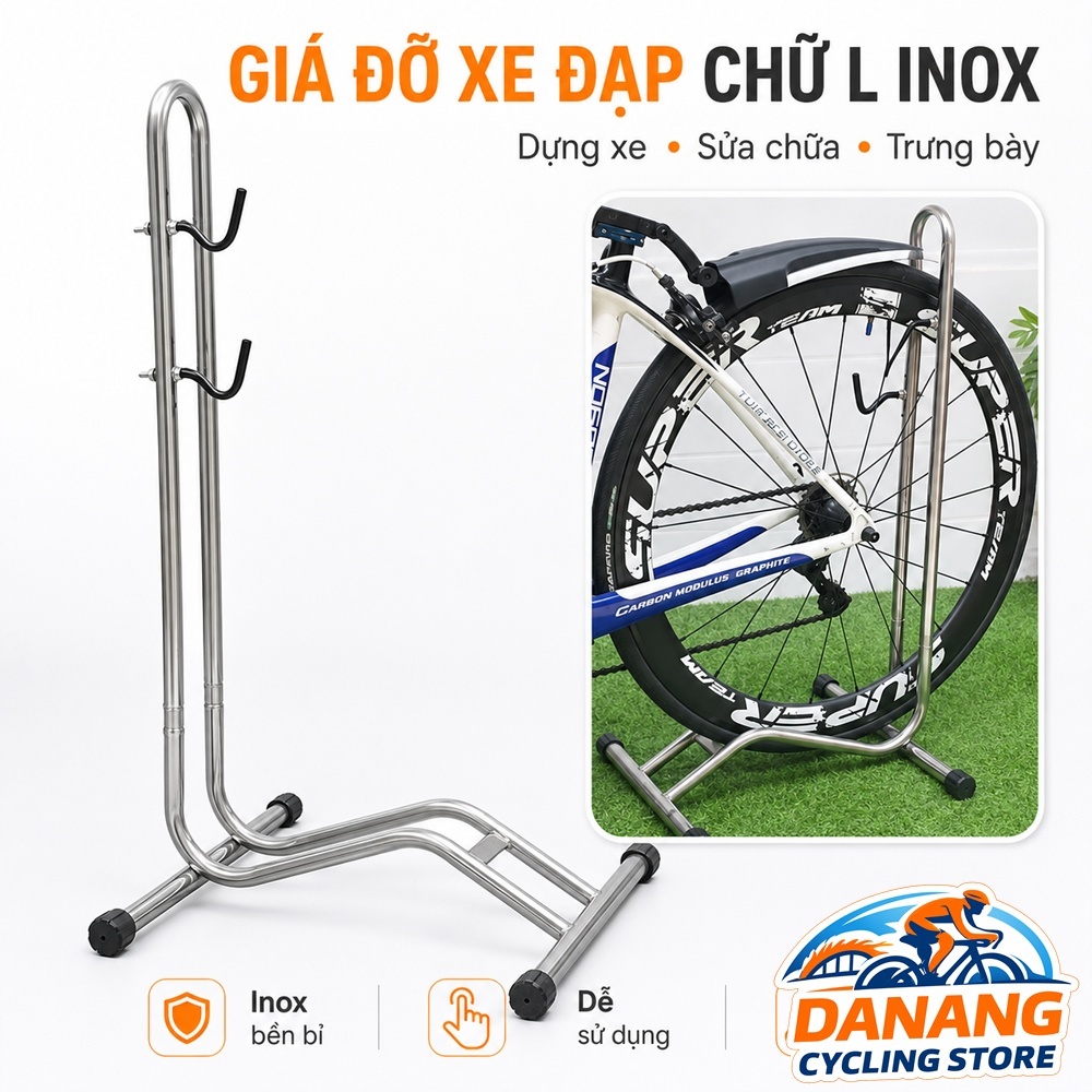 Giá Đỡ Xe Đạp Chữ L Inox: Review Chi Tiết Trước Khi Mua