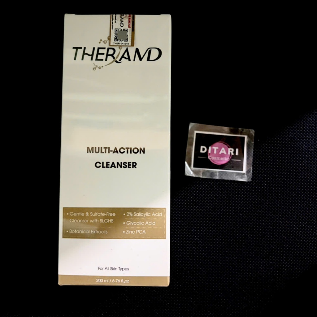 [Hàng cty] TheraMD Multi Action Cleanser 200ml - Sữa Rửa Mặt Da Dầu Mụn, Sạch Sâu, Không Khô Da