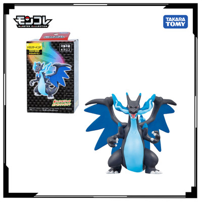 Mô hình Pokemon Moncolle Charizard Mega X / Mega Lizardon X [Form mới] 990109 Fullbox Chính Hãng TakaraTomy