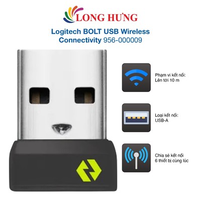 USB Receiver Logitech BOLT USB Wireless Connectivity 956-000009 - Hàng chính hãng