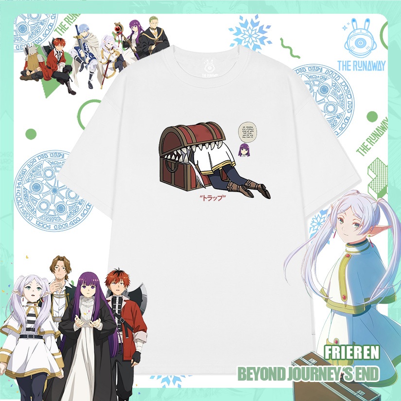 Áo phông Frieren: Beyond Journey's End: Frieren - Cotton 100% cho Nam / Nữ by The Runaway