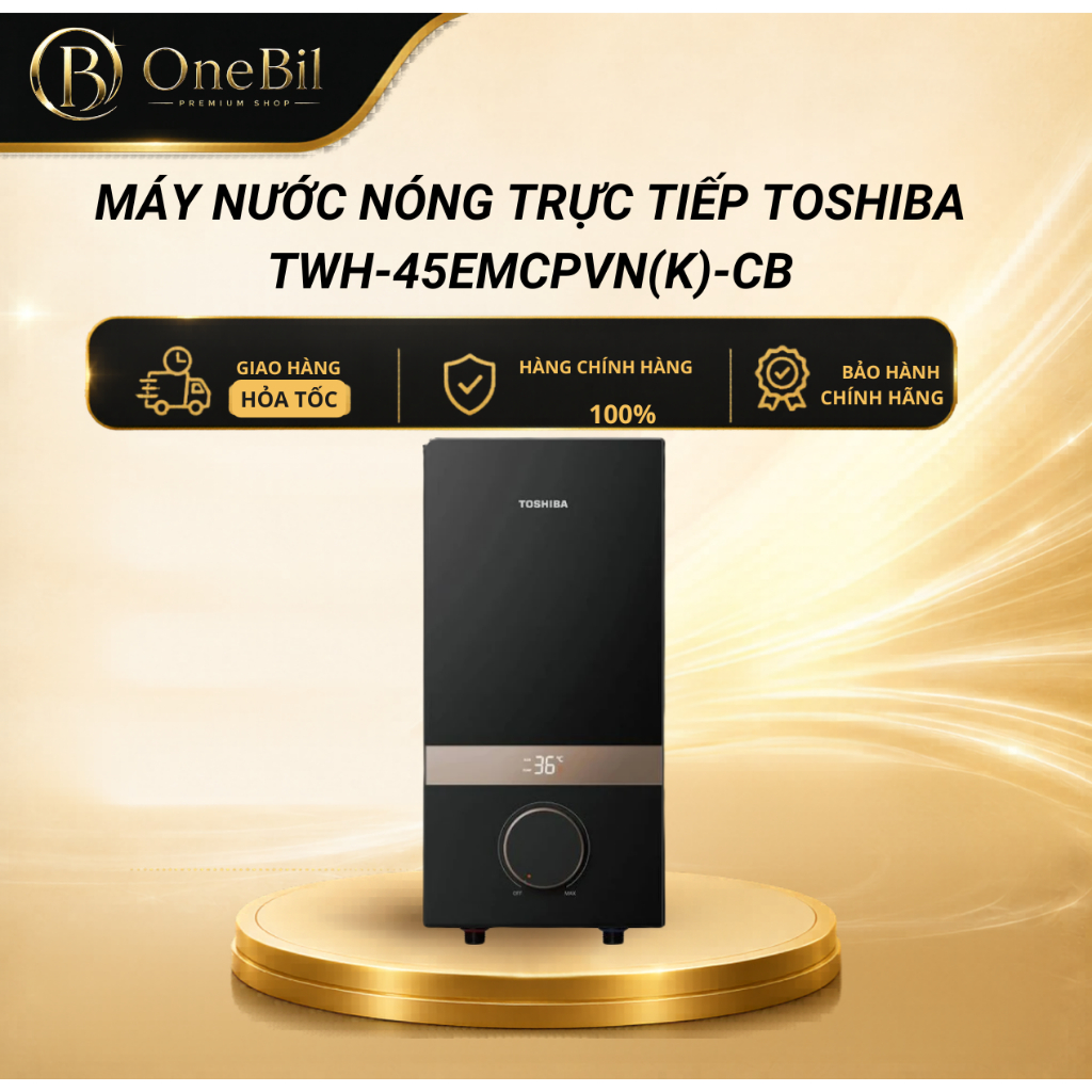 Máy Nước Nóng Trực Tiếp Toshiba TWH-45EMCPVN(S)-CB / TWH-45EMCPVN(K)-CB / TWH-45EMC1PVN(K)-KB