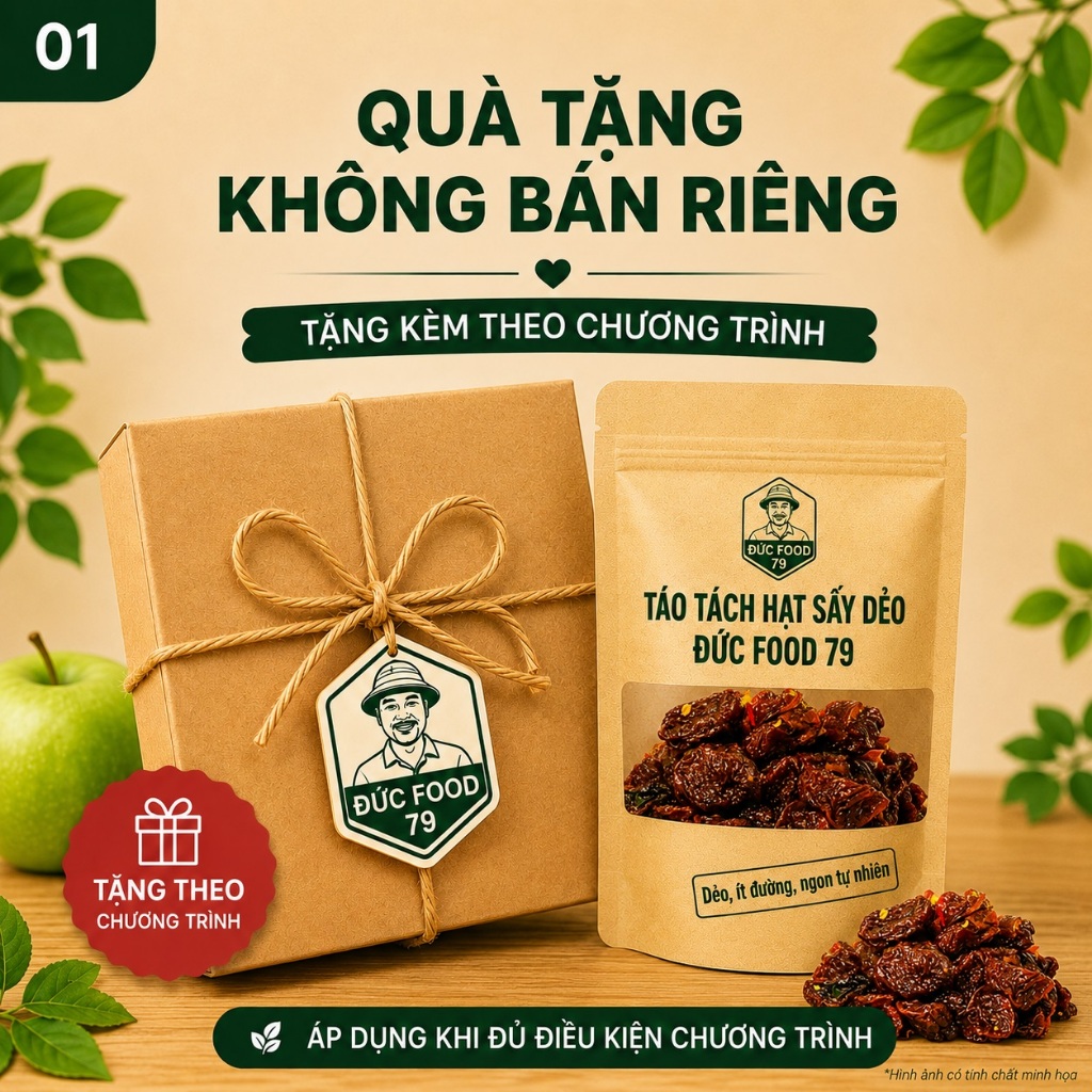 QUÀ TẶNG THEO CHƯƠNG TRÌNH ĐỨC FOOD 79 / KHÔNG BÁN