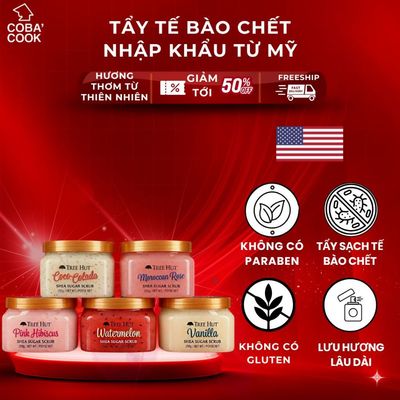 Tẩy Tế Bào Chết Toàn Thân Tree Hut 255g Nhập Khẩu Chính Hãng Từ Mỹ Dưỡng Trắng Đa Dạng Mùi Hươn