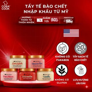 Tẩy Tế Bào Chết Toàn Thân Tree Hut 255g Nhập Khẩu Chính Hãng Từ Mỹ Dưỡng Trắng Đa Dạng Mùi Hươn