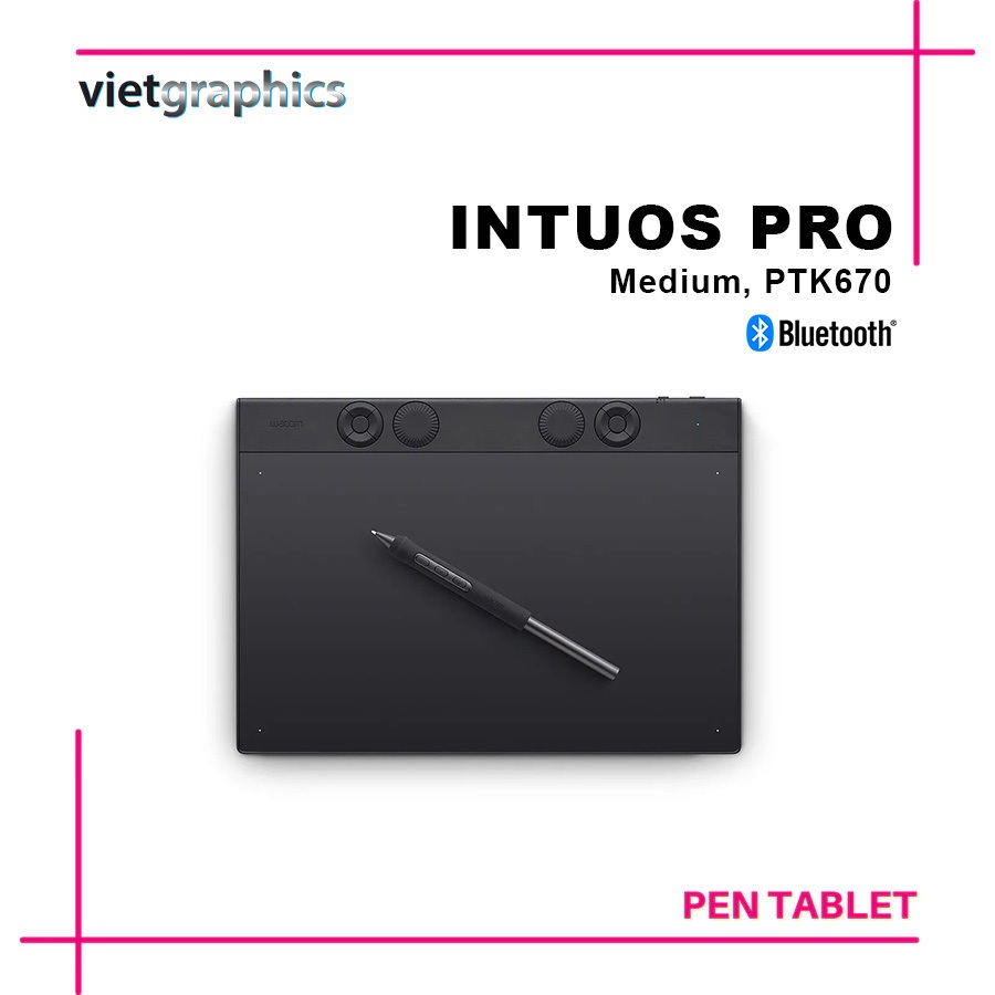 Bảng vẽ điện tử Intuos Pro M