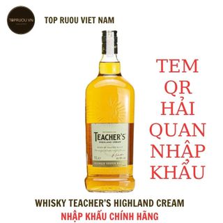 [Top Ruou] Whisky Scotland Teacher's Highland Cream 700ml