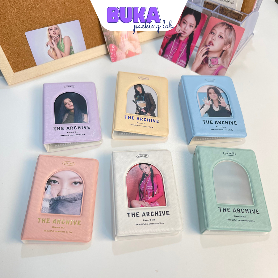 Collect Book 6*9 album sổ đựng card 1 ô nhiều hình lưu trữ lomo card Buka chuyên đồ gói