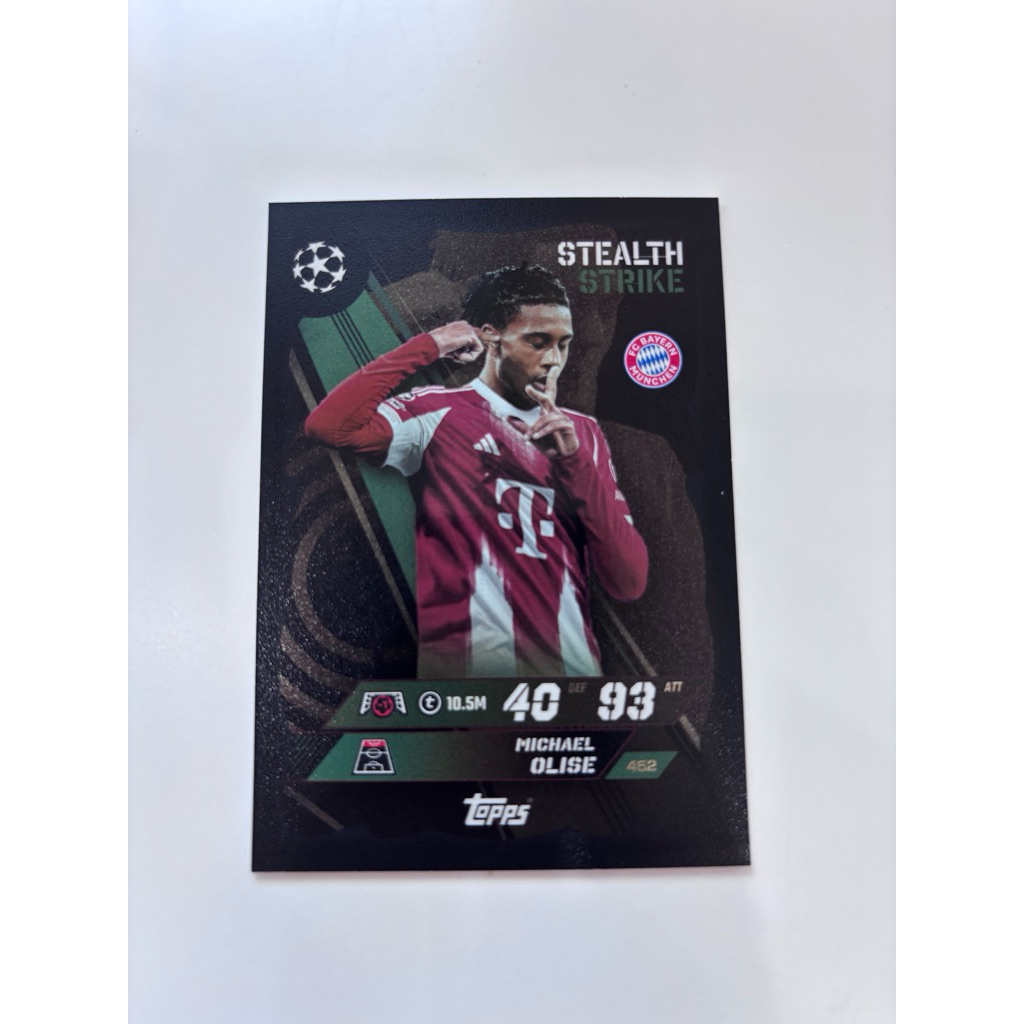 Combo 2 card Olise Panini EPL &  Topps