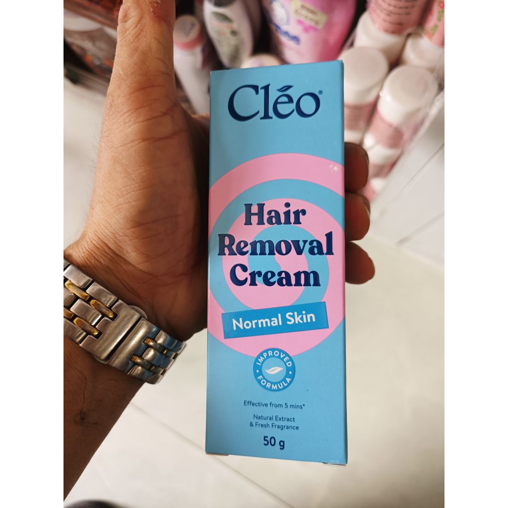 Kem Tẩy Lông Cho Da Thường Cleo Avocado Hair Removal Cream
