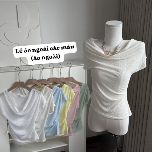 Set áo thun giấy nữ chun eo phối áo ren cổ yếm dáng ôm phong cách ulzzang 24Feb.studio A0008 | BigBuy360 - bigbuy360.vn