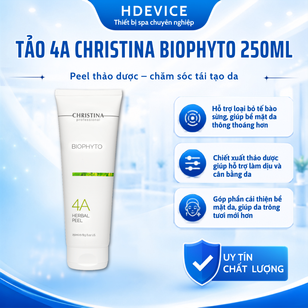 Tảo 4A Christina - Mặt Nạ Tảo Hỗ Trợ Chăm Sóc Da Spa