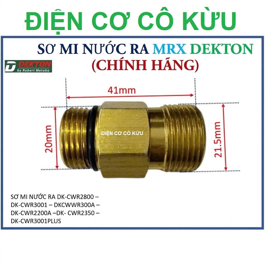 DEKTON - SƠ MI NƯỚC RA DK-CWR2800 –  DK-CWR3001 – DKCWWR300A –  DK-CWR2200A –DK- CWR2350 –  DK-CWR30