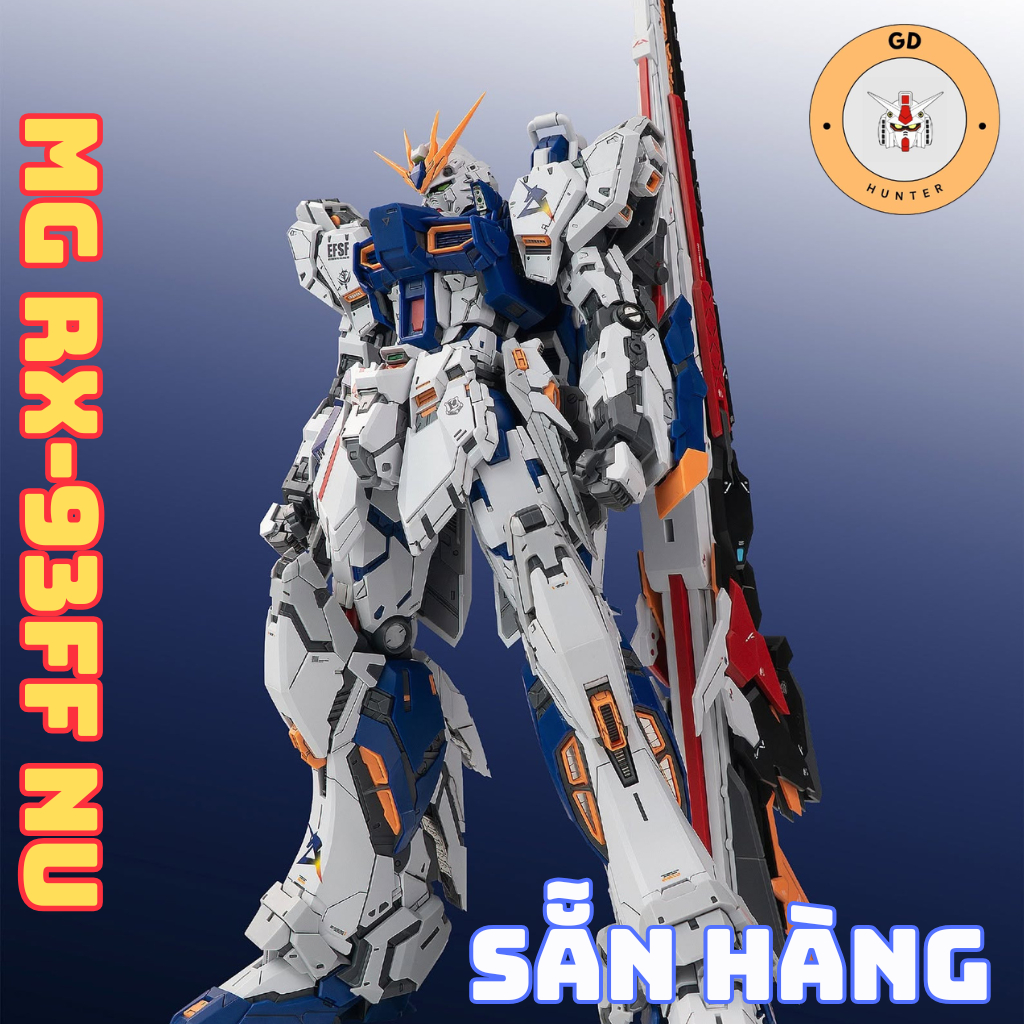 [SẴN HÀNG] Mô hình lắp ráp Moder Kid 1/100 RX-93ff Nu Fortune Meow