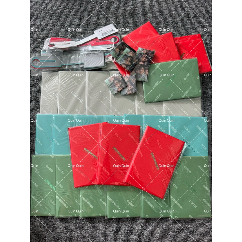 [Sẵn - Kèm Pob Random] ALBUM WEVERSE CORTIS Ver 2 GreenGreen