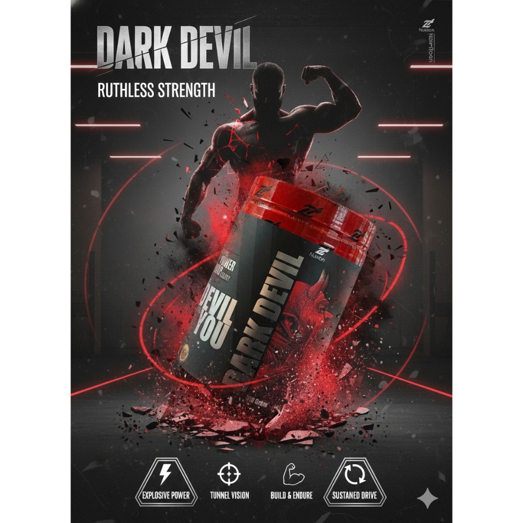 TĂNG SỨC MẠNH DARK DEVIL ZNUTRITION PREWORKOUT 30 LẦN DÙNG - CHÍNH HÃNG