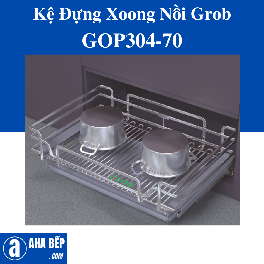 KỆ ĐỰNG XOONG NỒI OVAL GROB GOP304-70