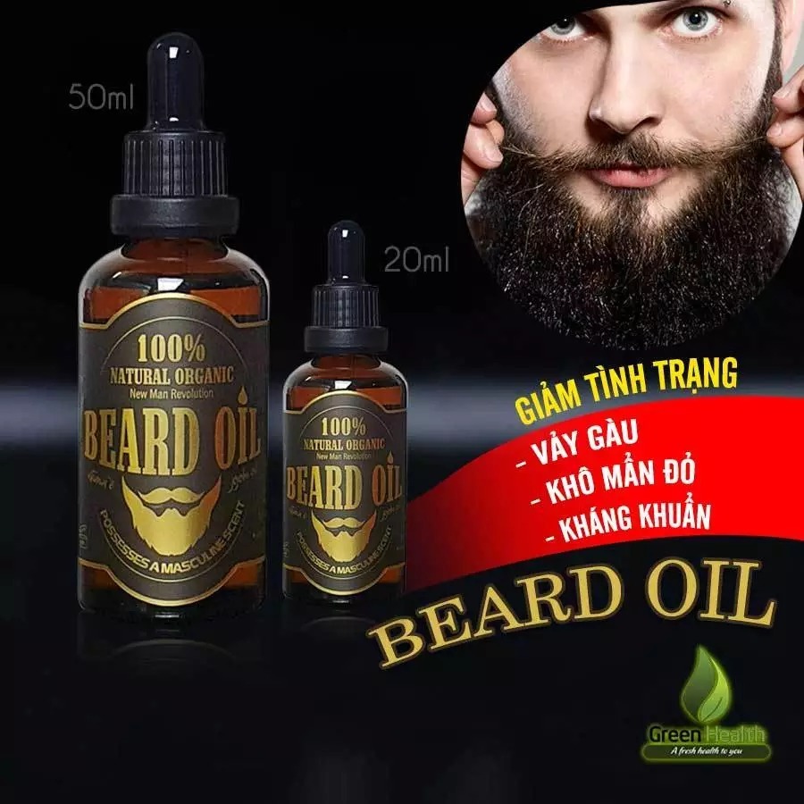Dầu dưỡng râu Beard oil 20ml - 50ml