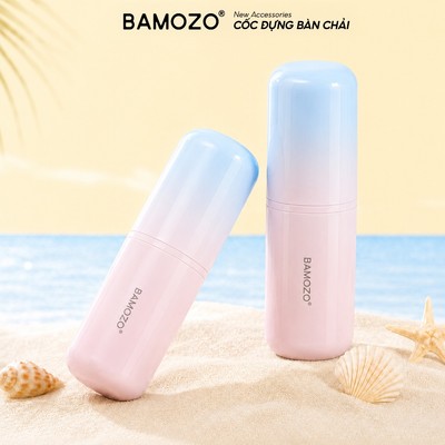 Cốc Đựng Bàn Chải Màu Xanh Hồng Bamozo_CO001K00XH