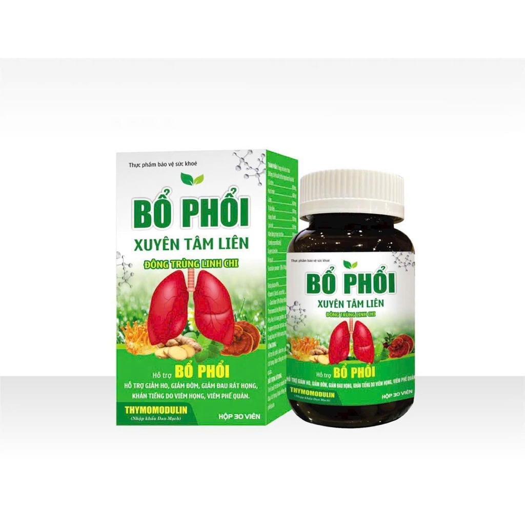 -Đông trùng bổ phổi Hậu.c0vid. Giúp bổ phổi, nhuận phế, giảm ho. phòng trừ các vấn đề về phổi do c0v