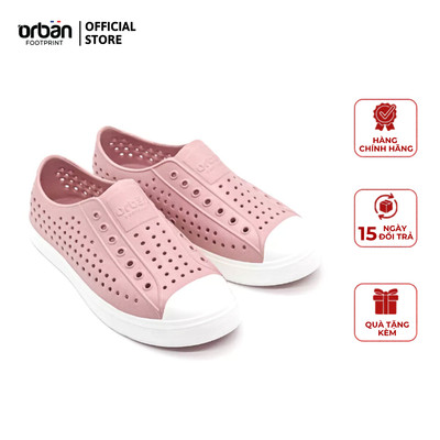 Giày Lười Unisex URBAN FOOTPRINT Eva Phylon D2001 Hồng Trắng