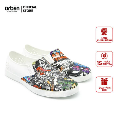 Giày Lười Unisex URBAN FOOTPRINT Eva Phylon  D2201 Họa Tiết