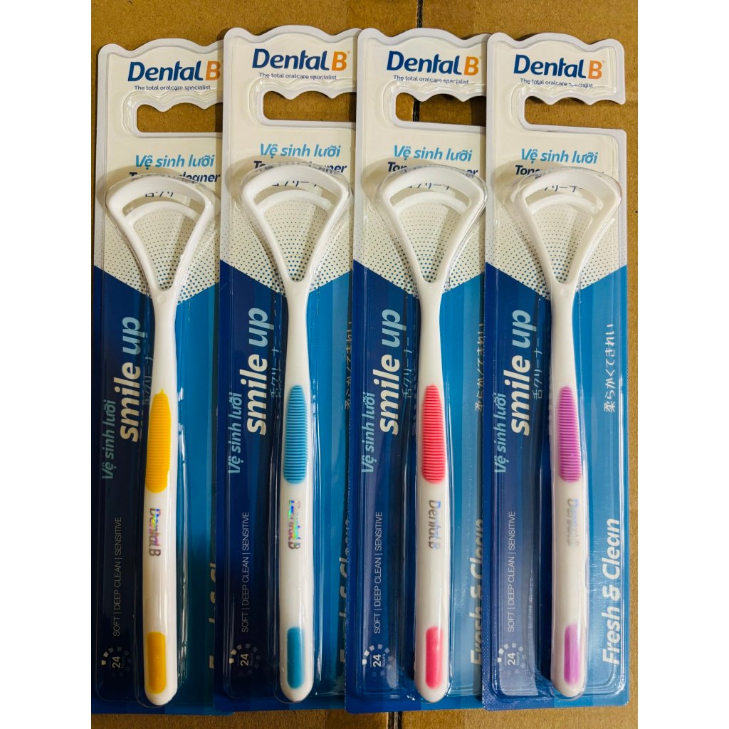 [Dental B] Bàn chải ProClassic, Diamond, chải lưỡi